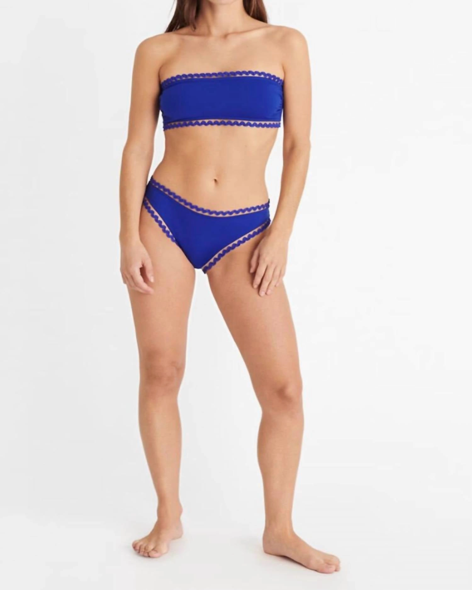 Boogie Bikini Bottom In Indigo
