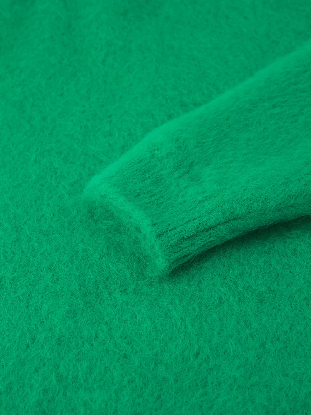Brushed Mohair Jumper Mini Dress