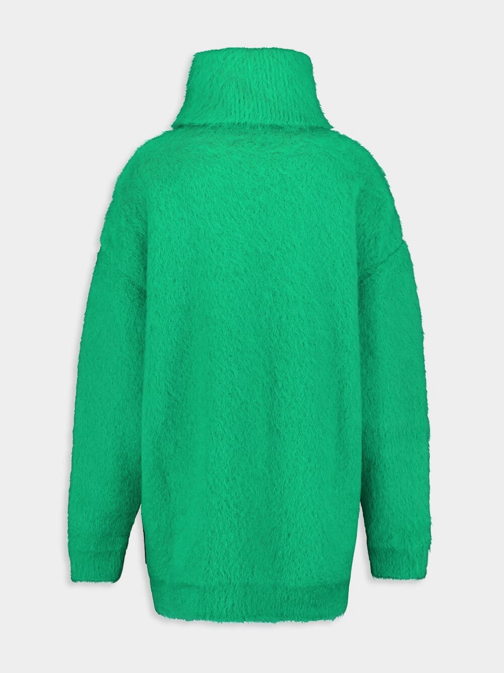 Brushed Mohair Jumper Mini Dress