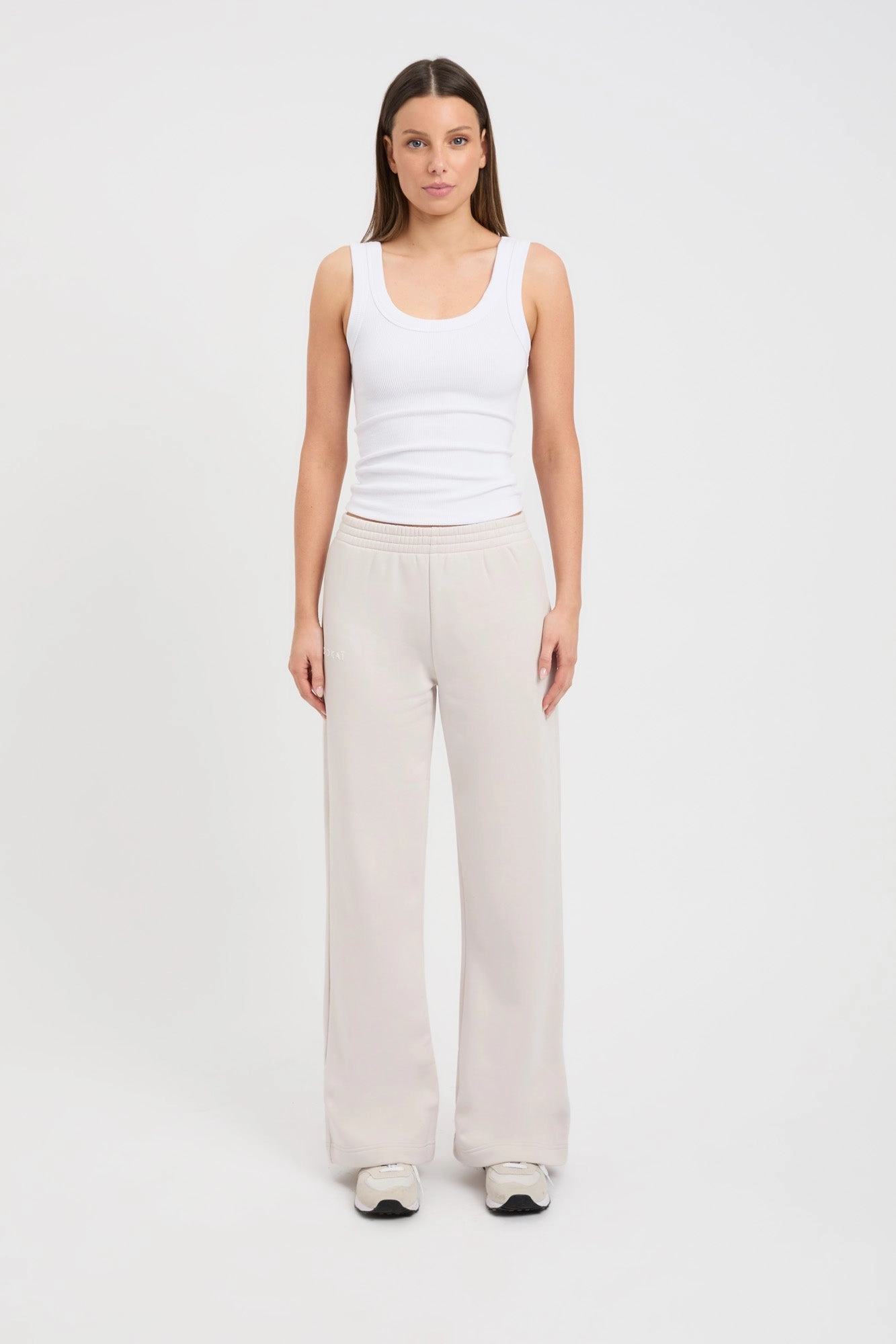 Brushed Wide Leg Trackpant womens leggings best offer
