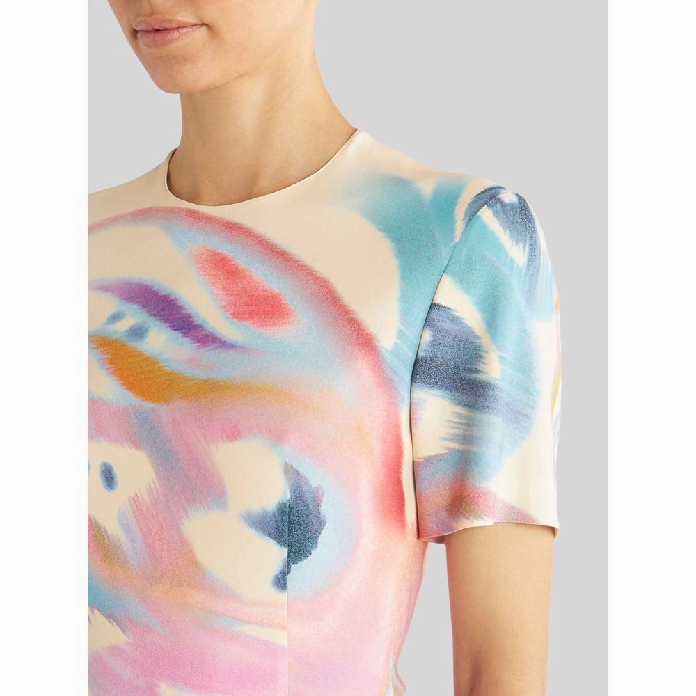 Butterfly Wing Midi Dress
