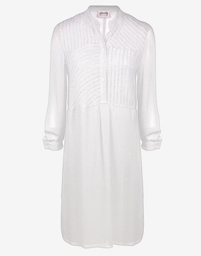 Buttoned Tunic - White Maryan Mehlhorn - Maryan Mehlhorn dresses