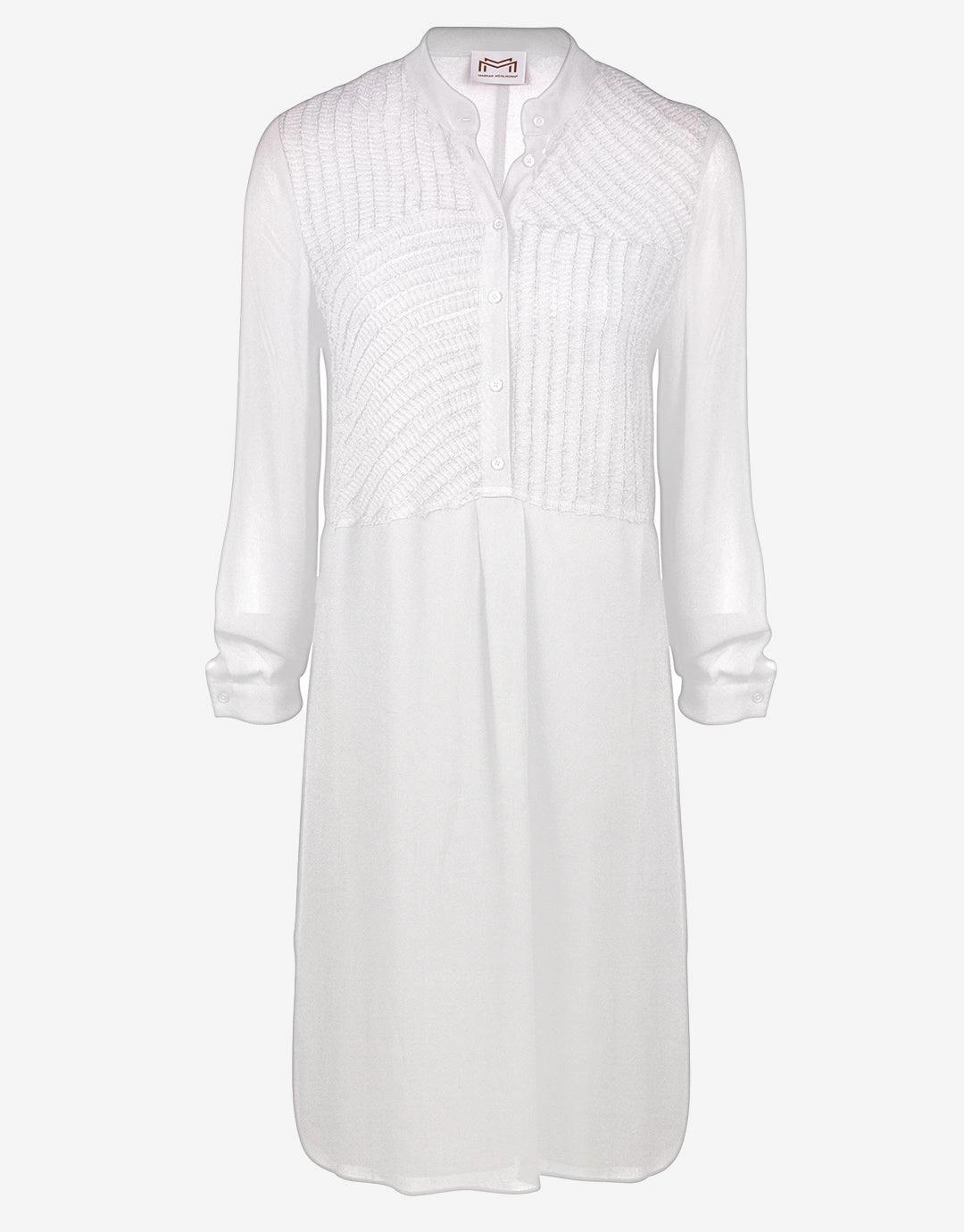 Buttoned Tunic - White Maryan Mehlhorn - Maryan Mehlhorn dresses
