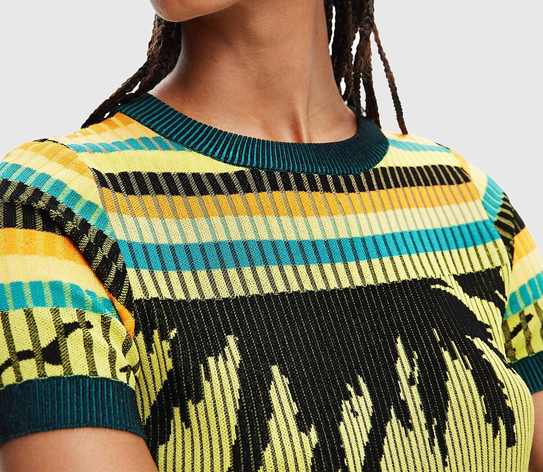 Cagliari Top In Multicolor