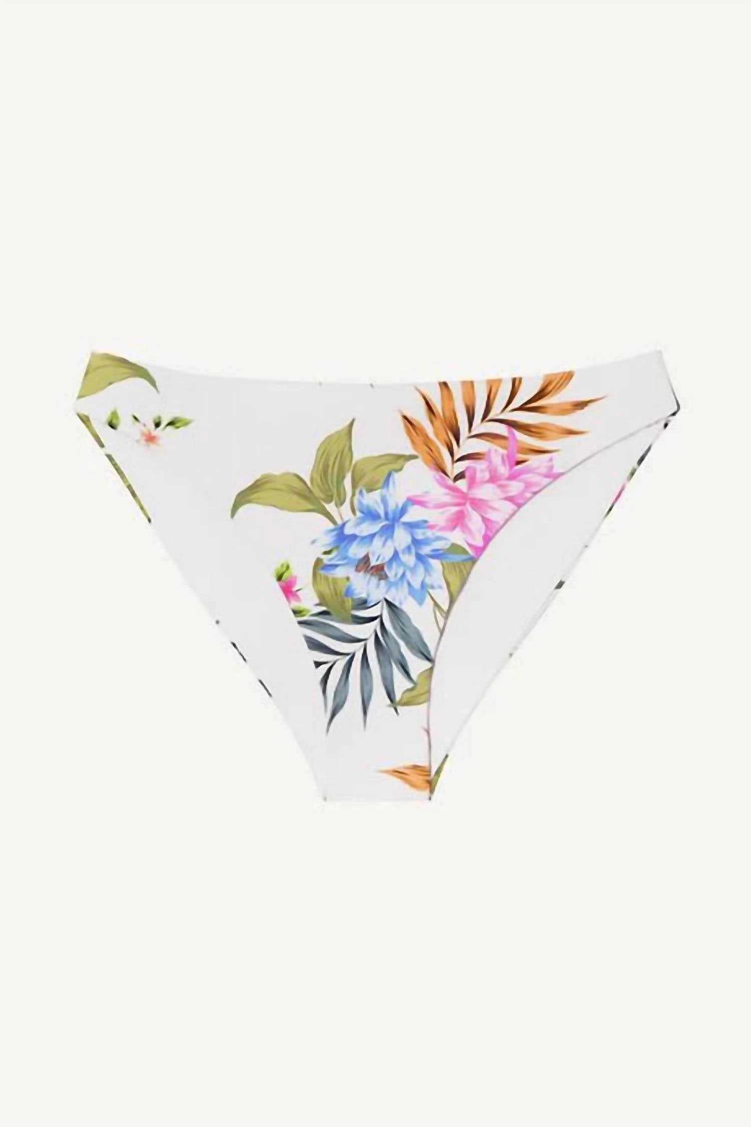 Cali High-Leg Bikini Bottom In Summer Bloom