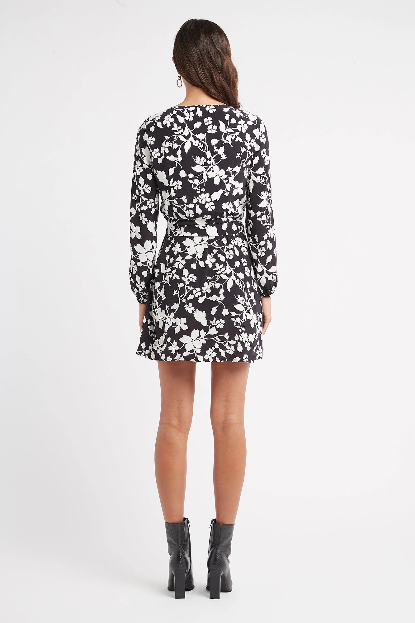 Callie Mini Wrap Dress