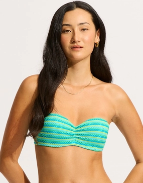 Calypso Bustier Bandeau Bikini Top - Jasmine Seafolly - Seafolly bikinis sale