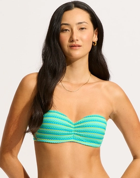 Calypso Bustier Bandeau Bikini Top - Jasmine Swim Womens - beachwear discount