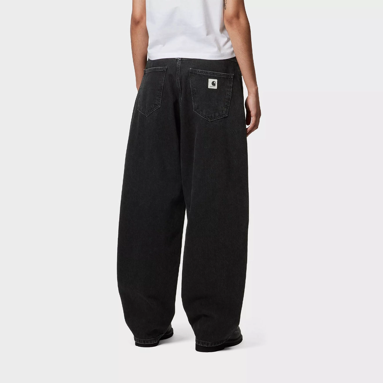 Carhartt WIP Womens Brandon Pant Black Stone Washed