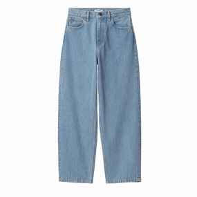 Carhartt WIP Womens Brandon Pant Blue Stone Bleached womens pants flash sale