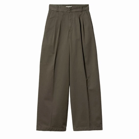 Carhartt WIP Womens Leola Pant Mirage Stone Washed womens pants flash sale