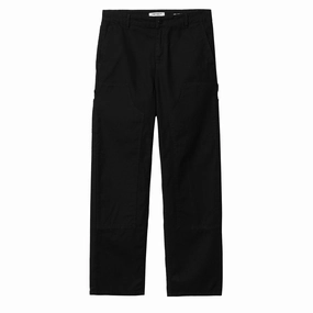 Carhartt WIP Womens Pierce Double Knee Pant Black womens pants flash sale