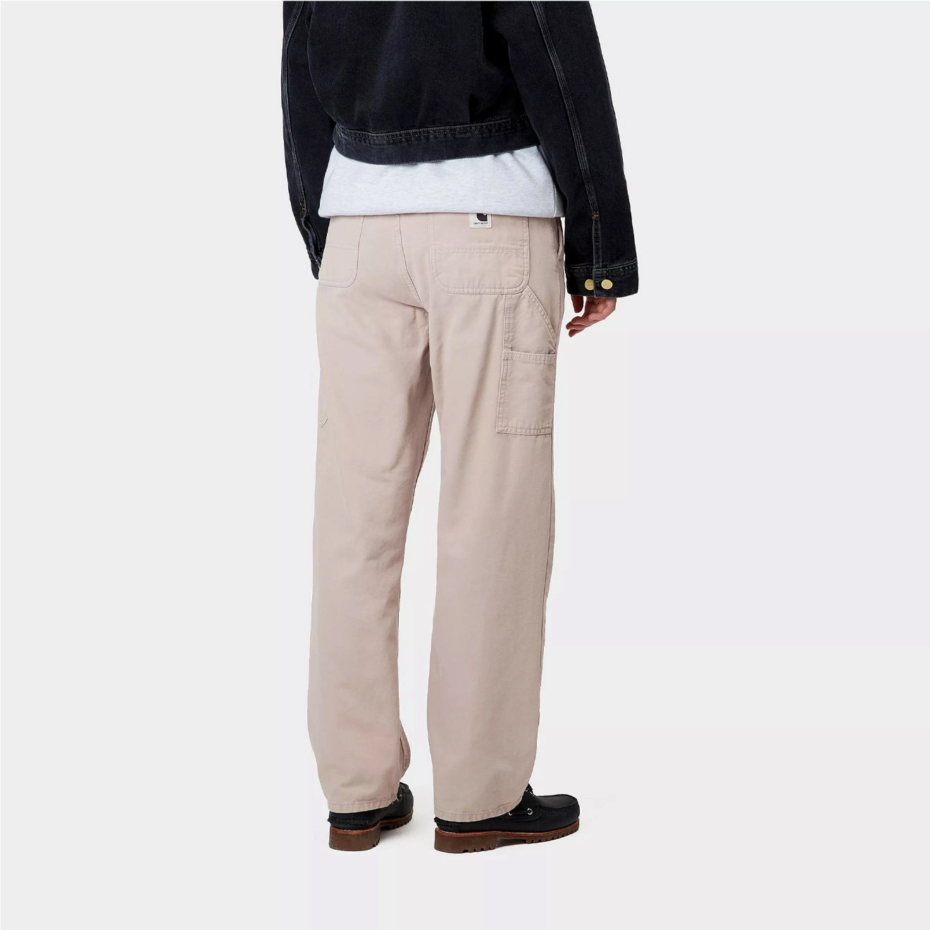 Carhartt WIP Womens Pierce Pant Straight Dusky Beige Stone Canvas