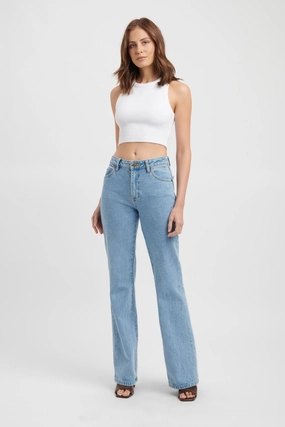 Carlen Low-Rise Jean womens jeans online discount