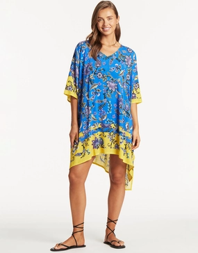 Carnivale Kaftan - Cobalt Sea Level - Sea Level swimwear clearance