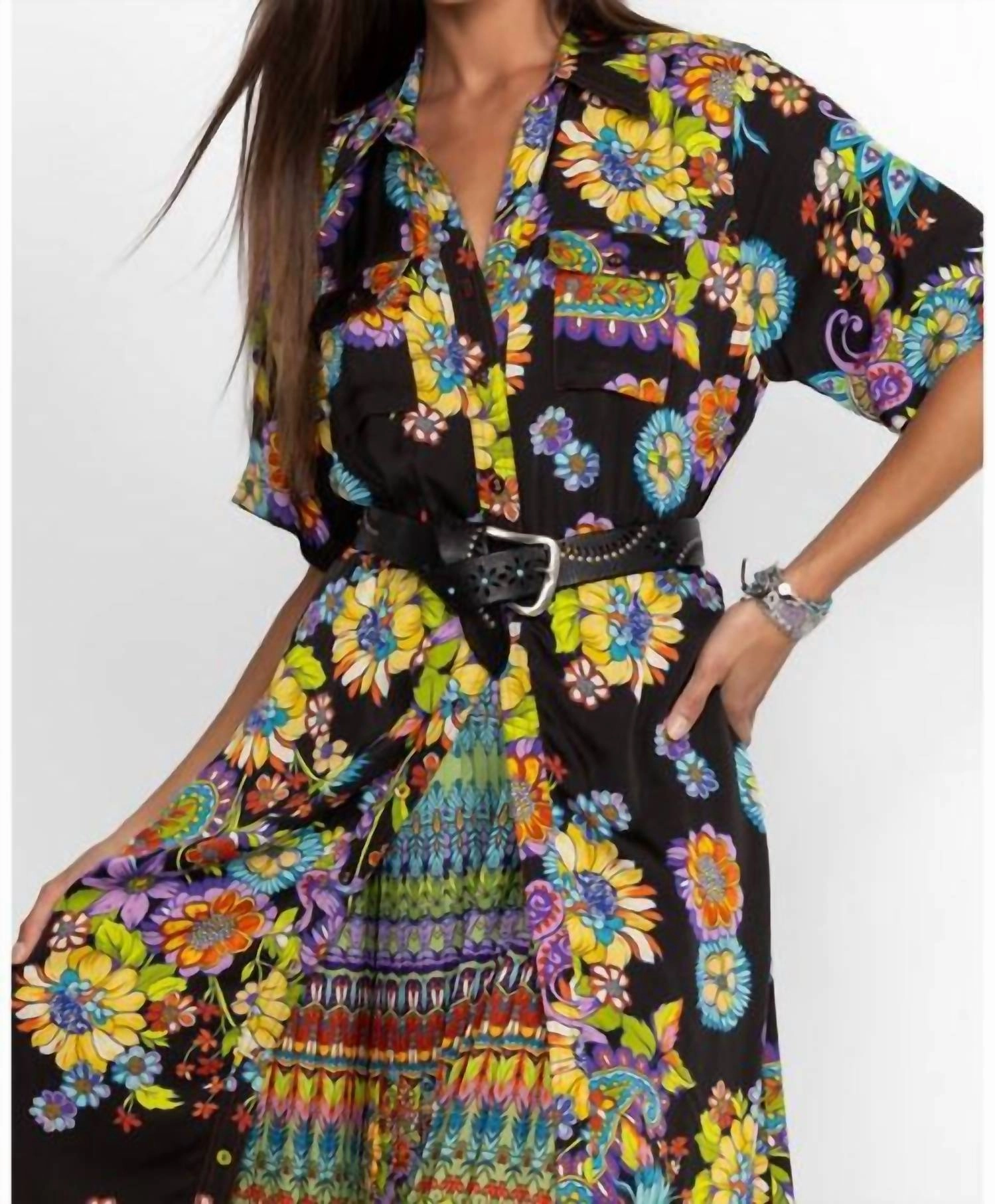 Catriona Dress In Meona Flower