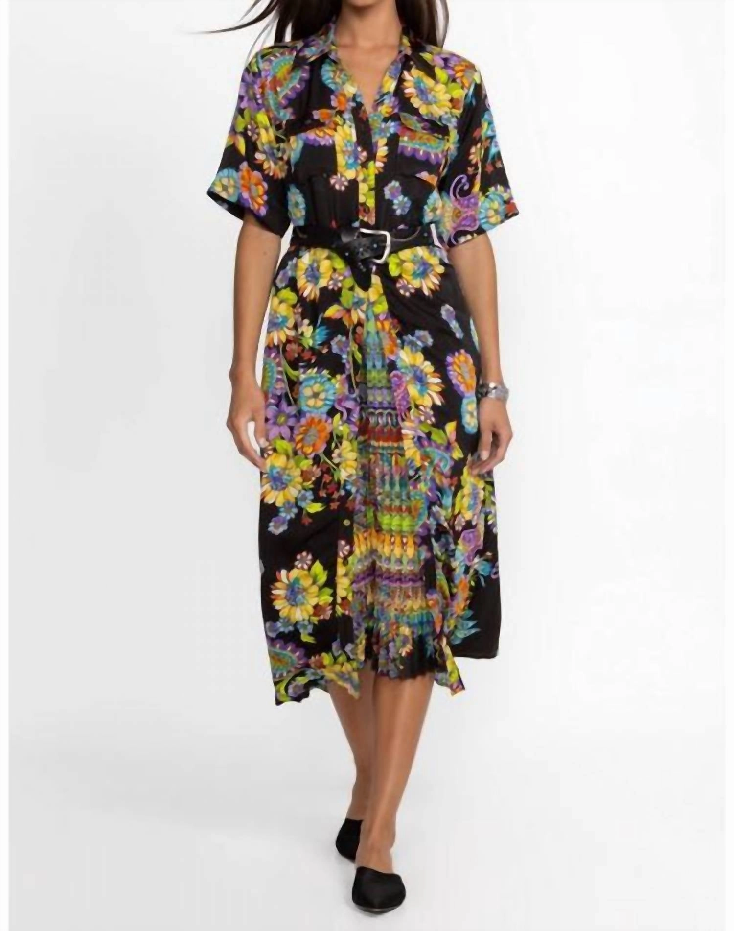 Catriona Dress In Meona Flower