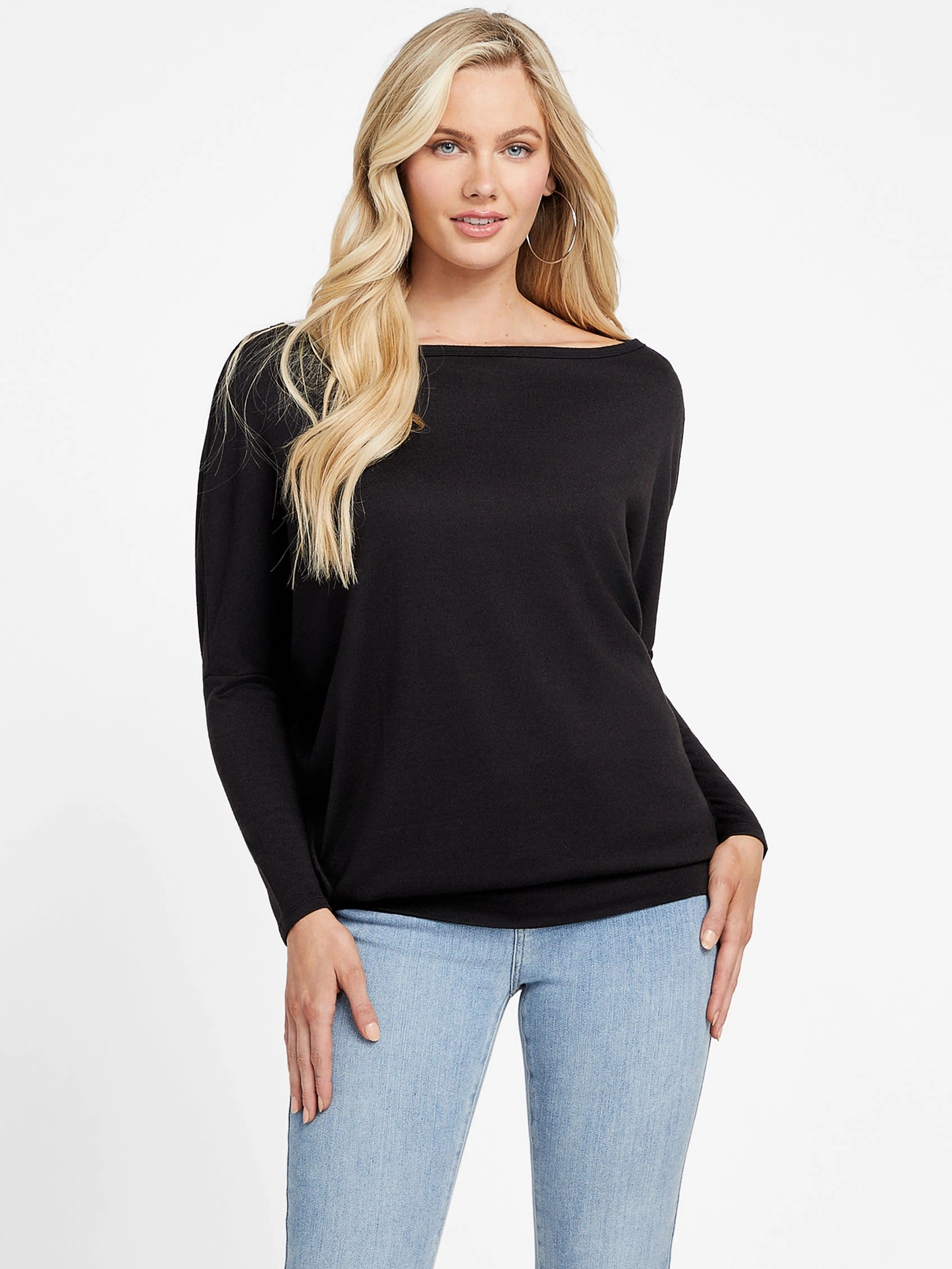 Ceci Dolman Off-the-Shoulder Top