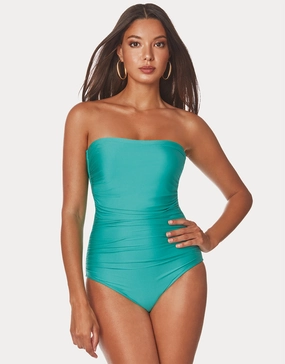 Ceylan Bandeau Swimsuit - Aqua Roidal - Roidal activewear best price