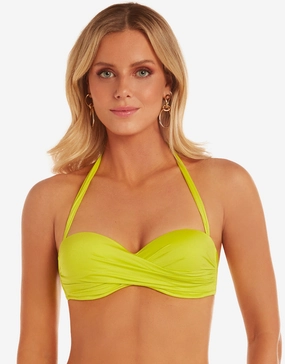 Ceylan Twist Bandeau Bikini Top - Lima Roidal - Roidal activewear best price