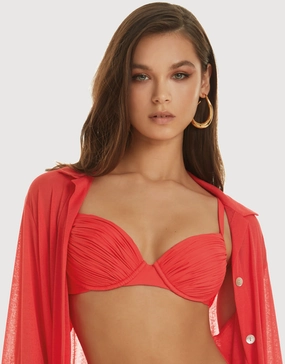 Ceylan Underwired Bikini Top - Lava Roidal - Roidal activewear best price