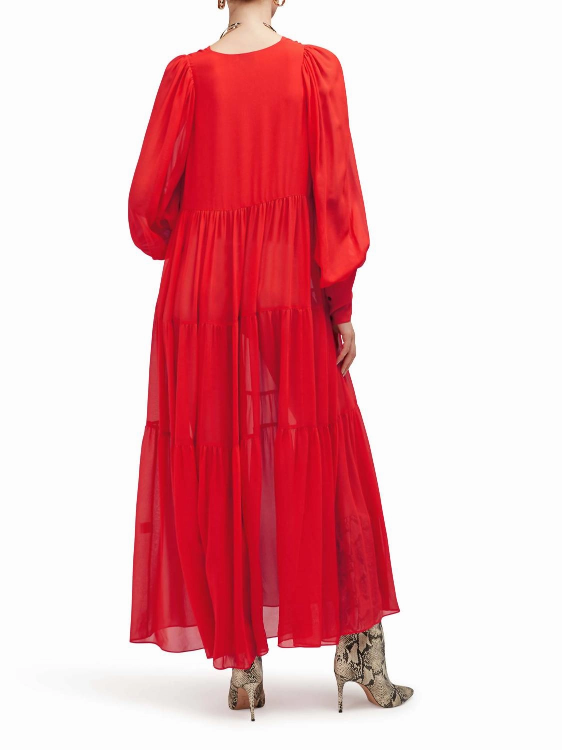 Charlie Dress In Goji Berry