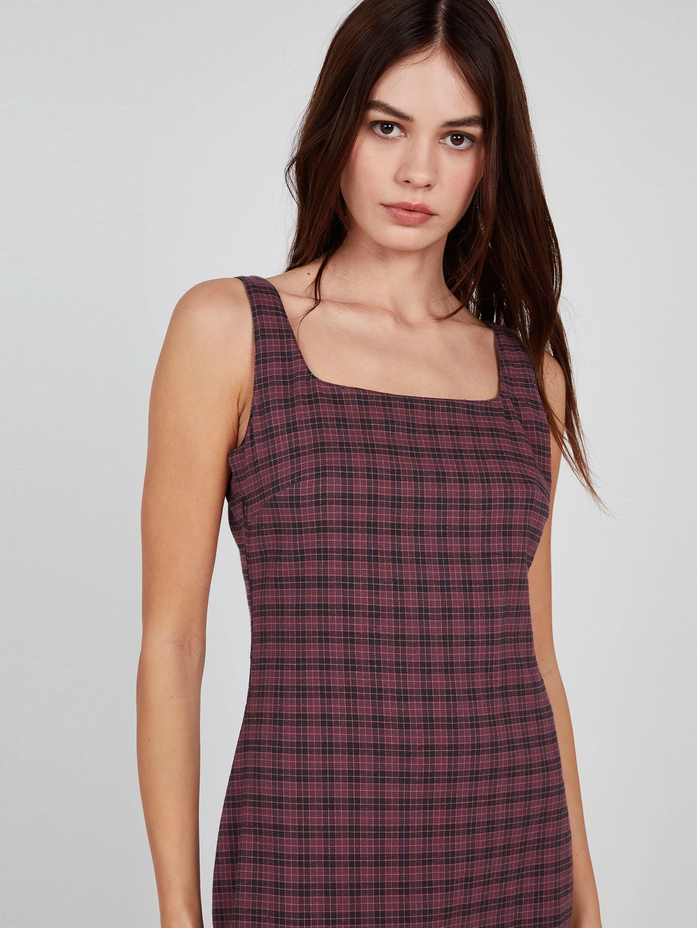 Chicheck Urself Dress - Eggplant