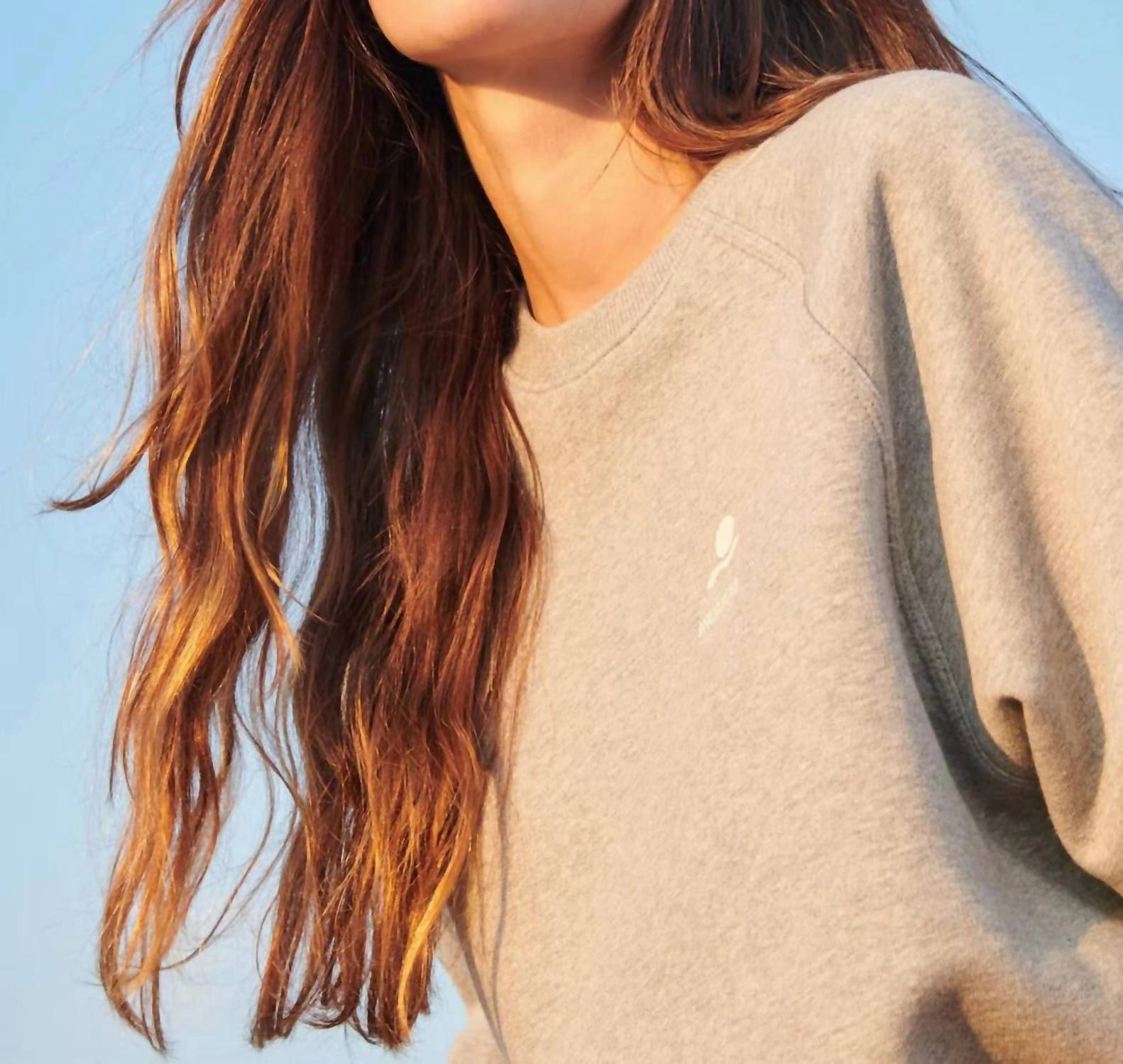 Chill Club Sweatshirt In Mado Heather