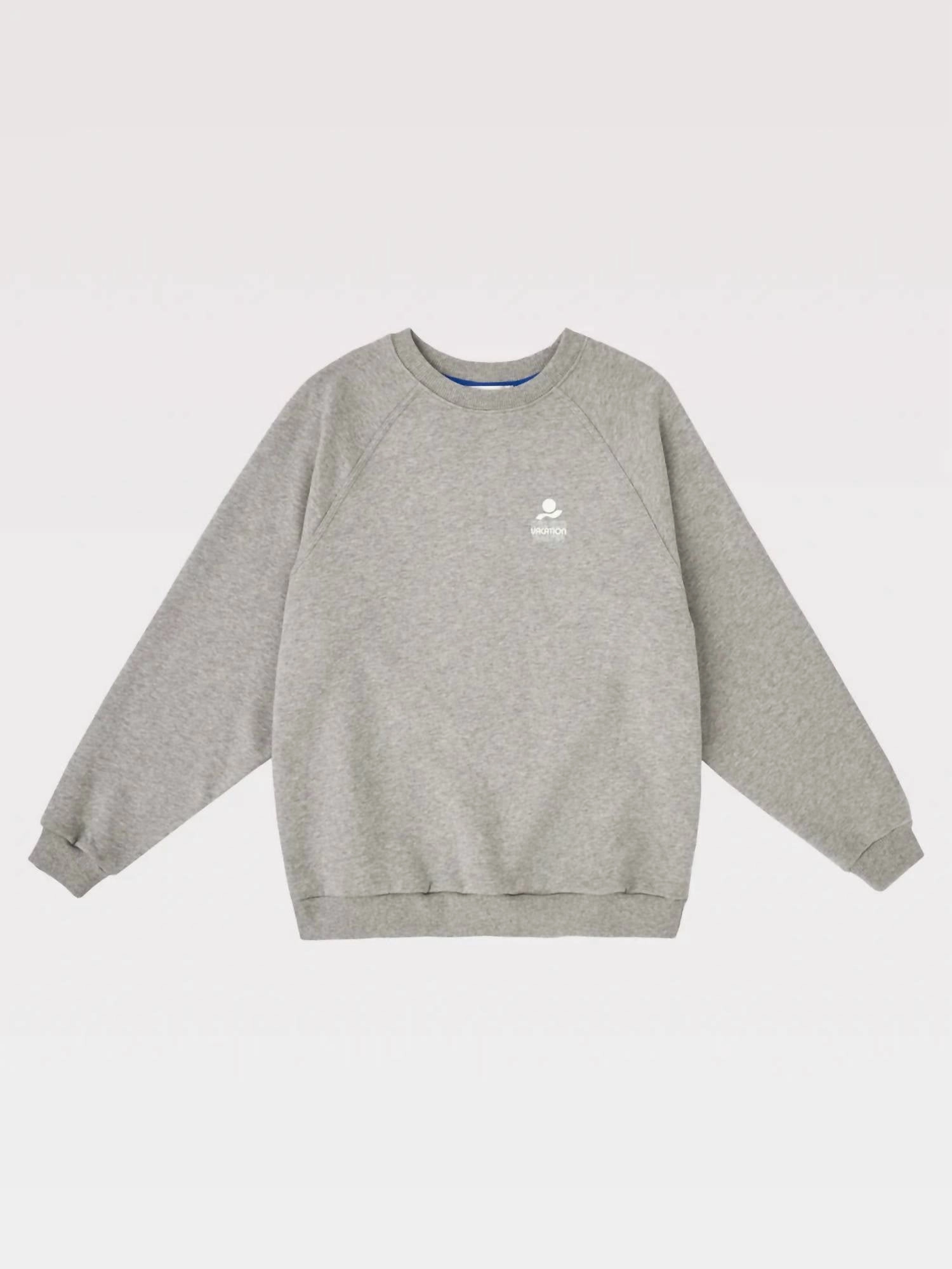 Chill Club Sweatshirt In Mado Heather