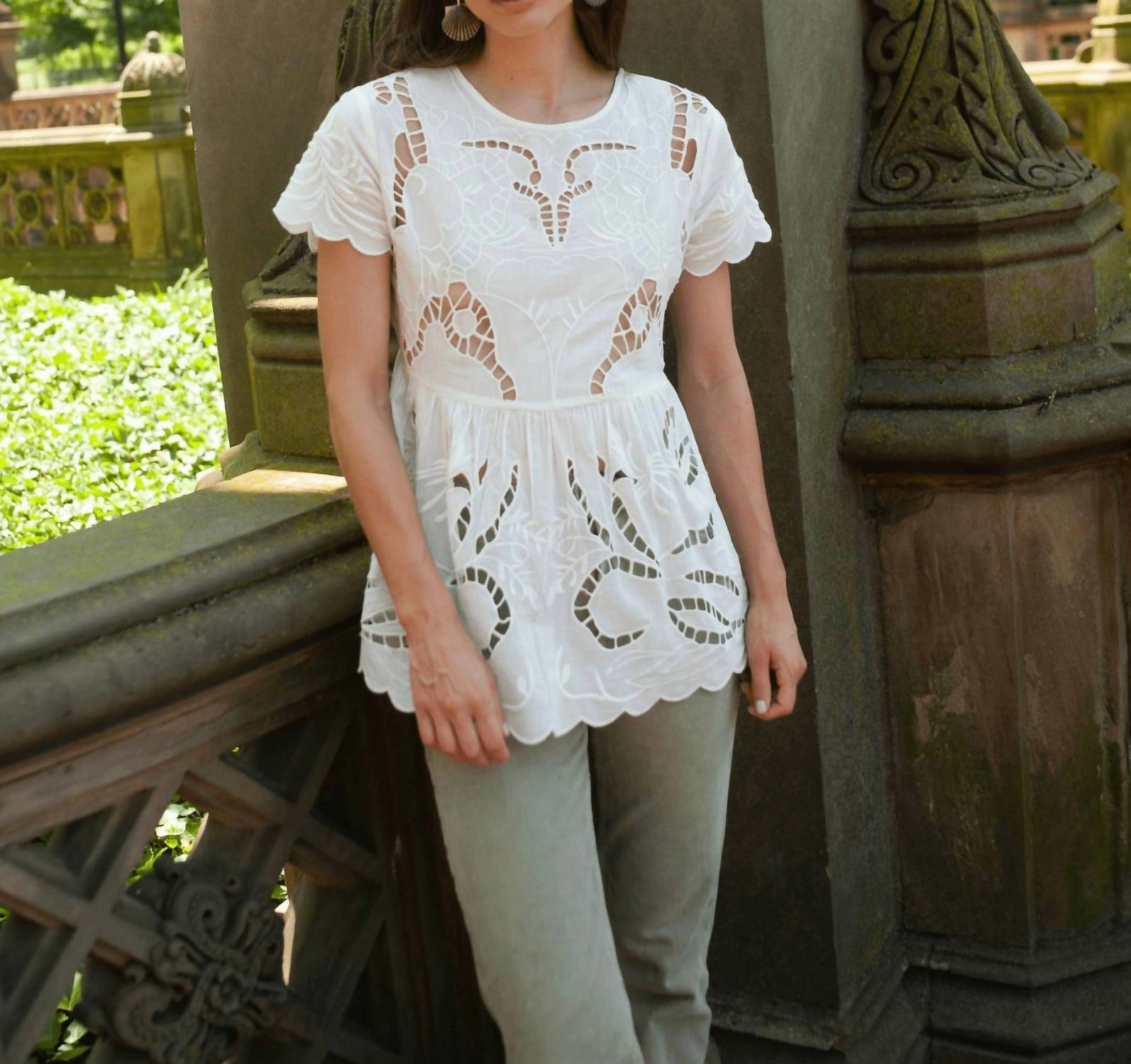 Chloe Blouse In Off White