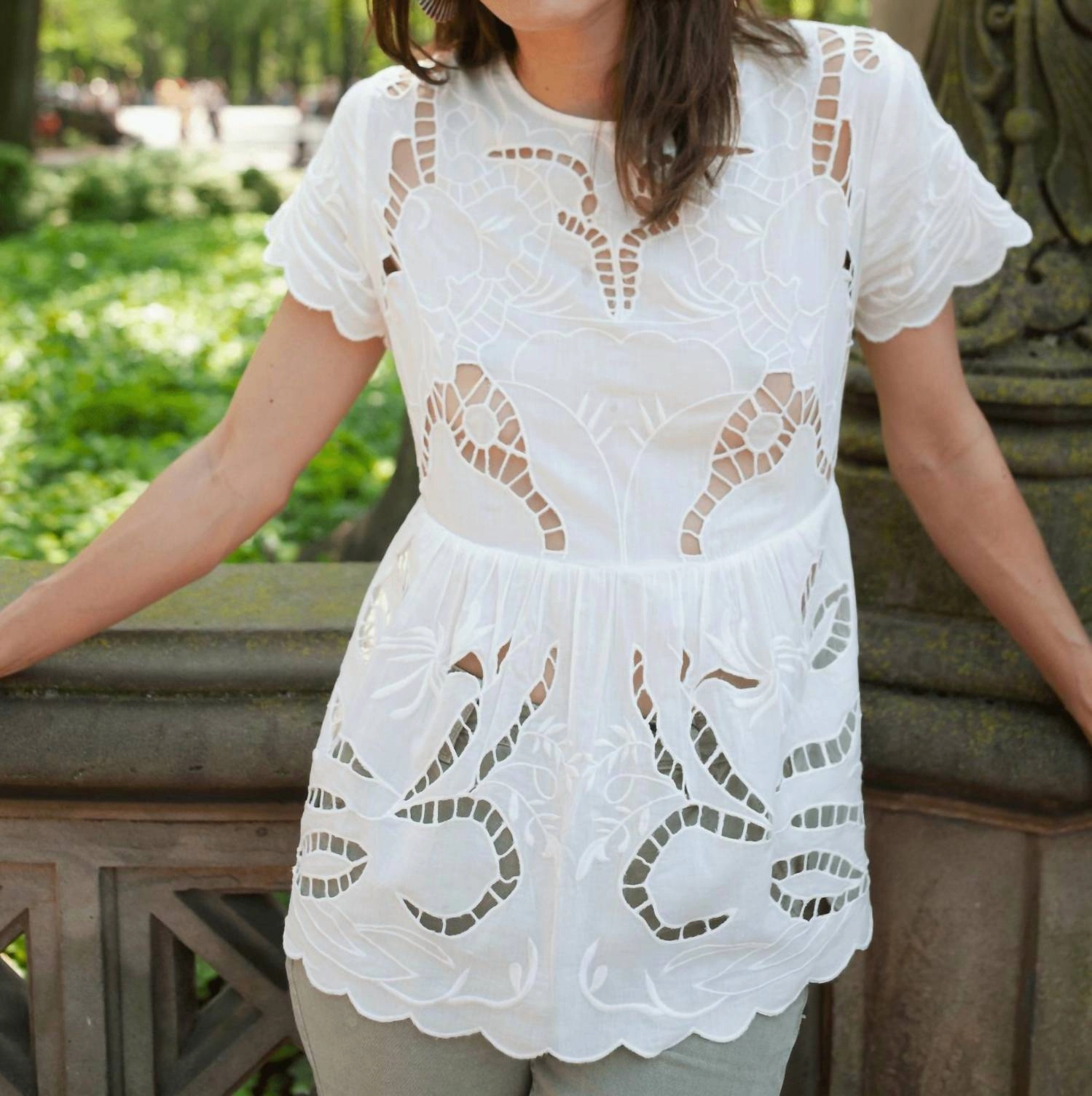 Chloe Blouse In Off White