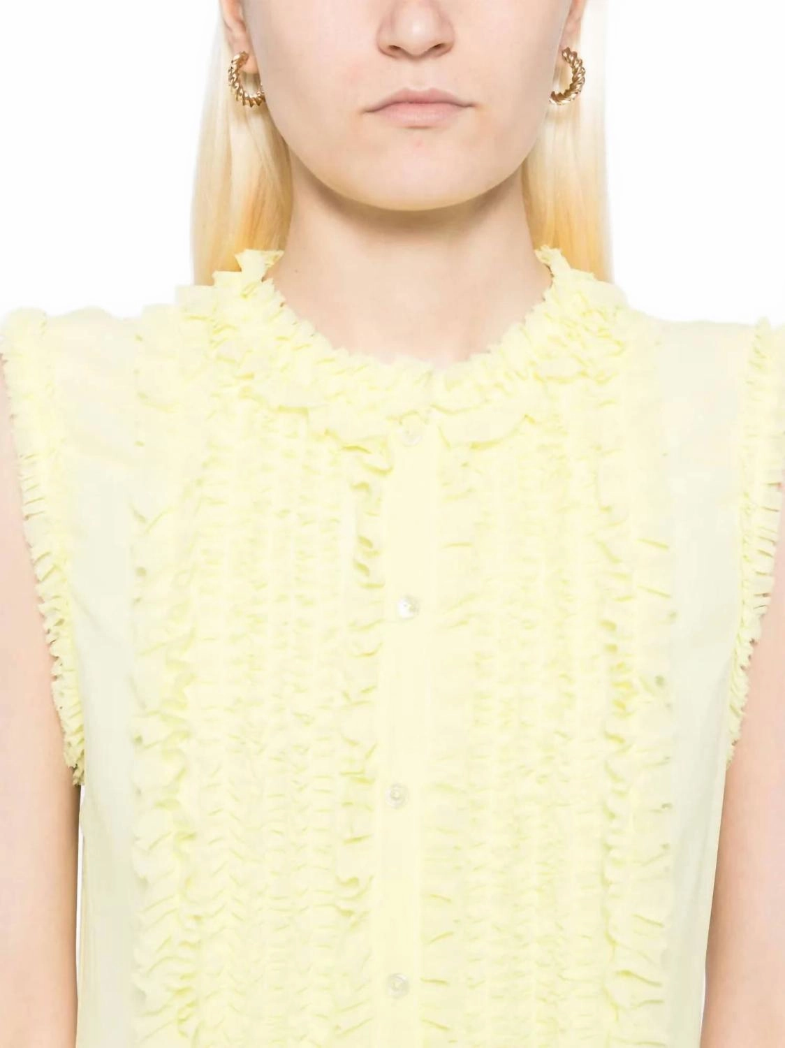 Claudine Dress In Citron