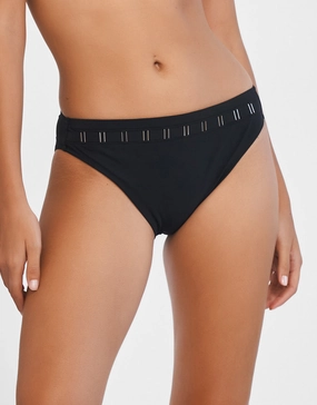 Code Bikini Pant - Black Swim Womens - one-pieces cheap