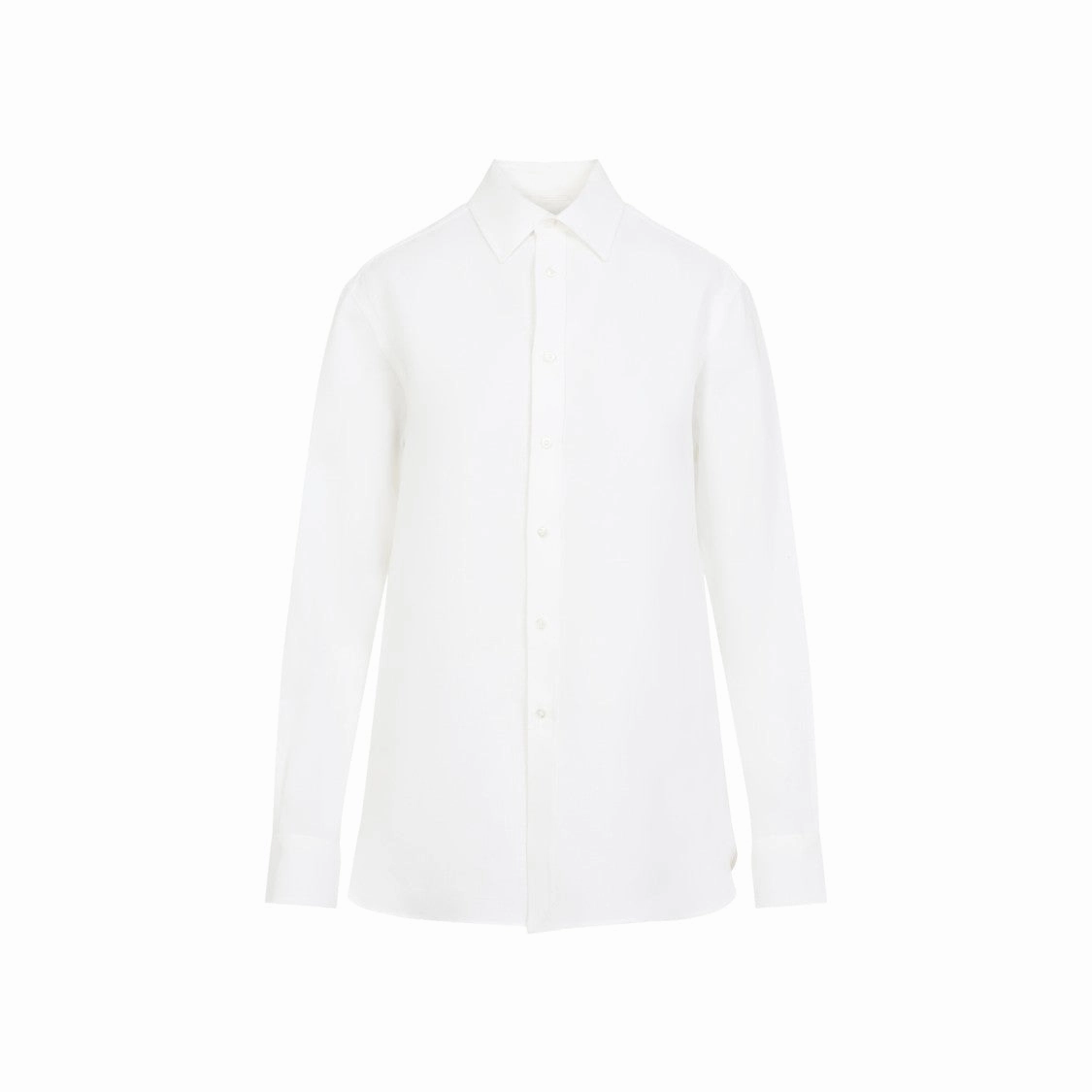 Collection Adrien White Linen Shirt