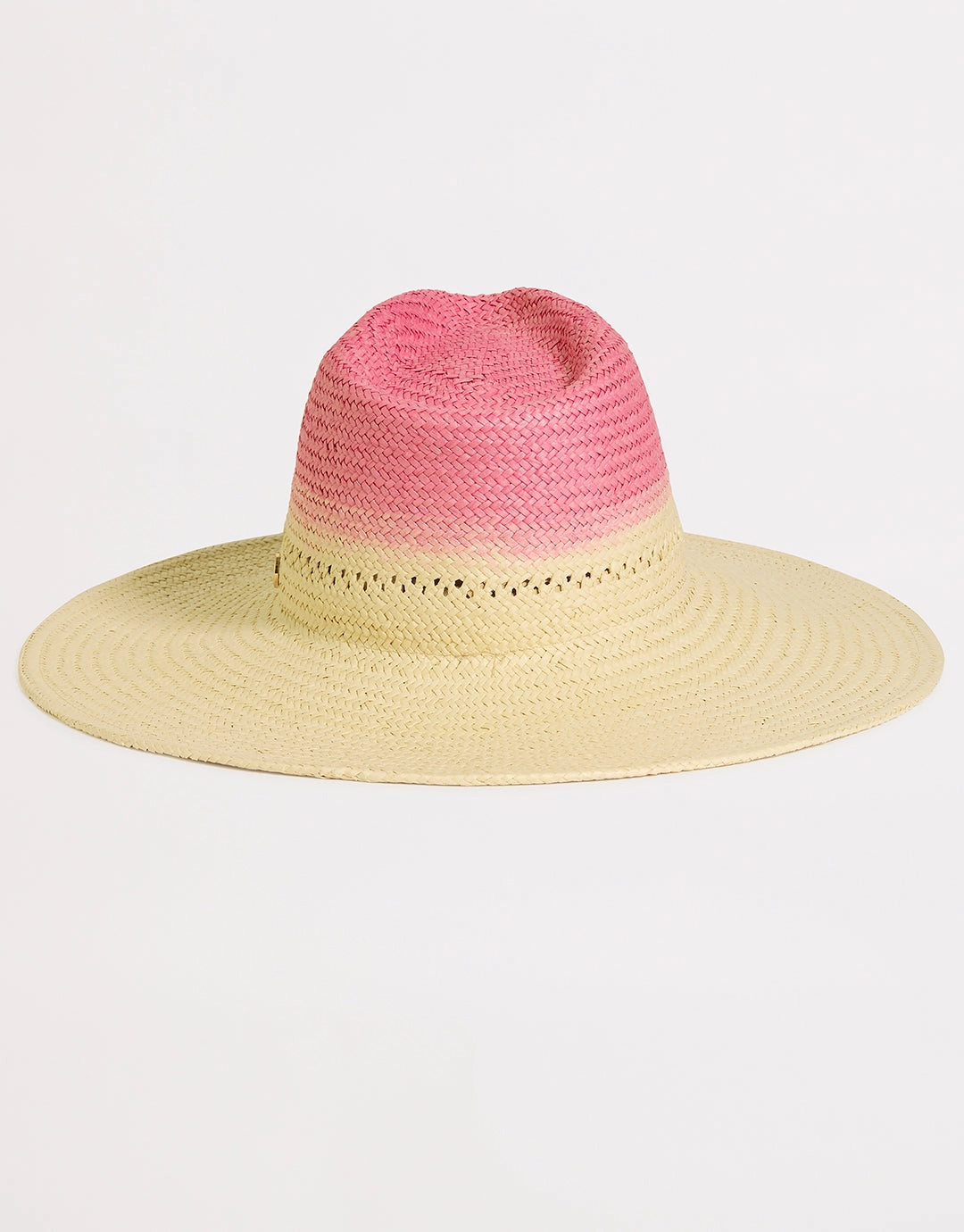 Colour Crush Wide Brim Hat - Fuchsia Rose