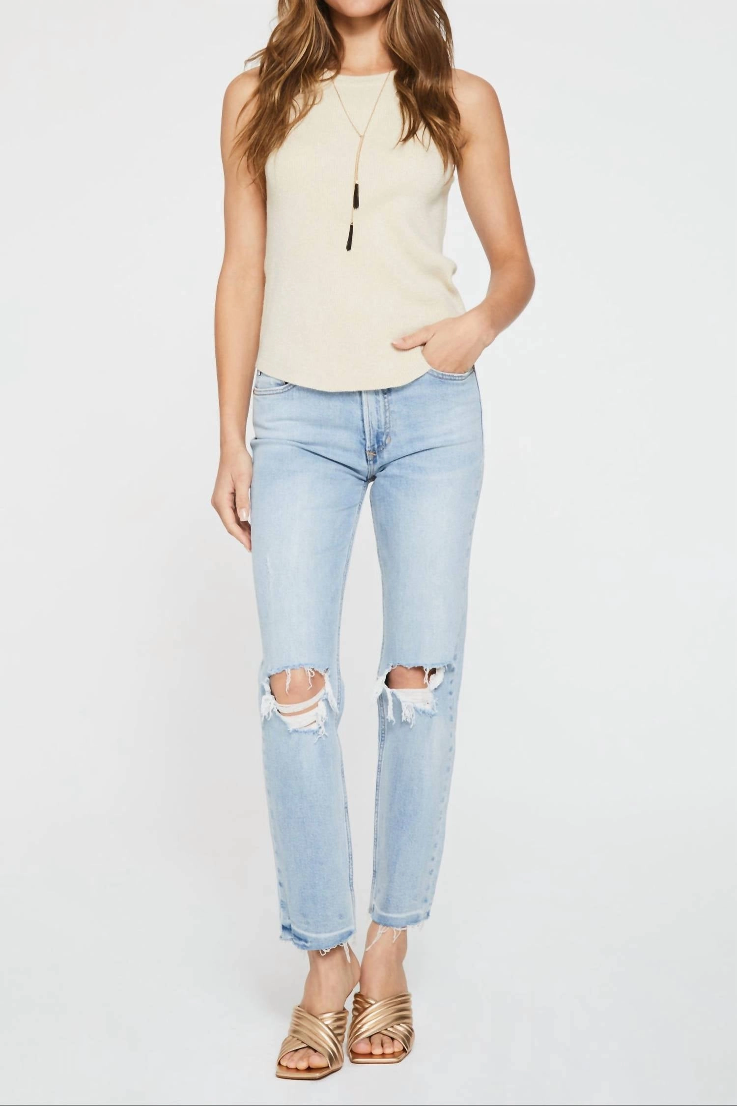 Cora Tank Top In Birch