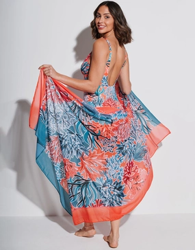 Coral Sarong Roidal - Roidal activewear best price