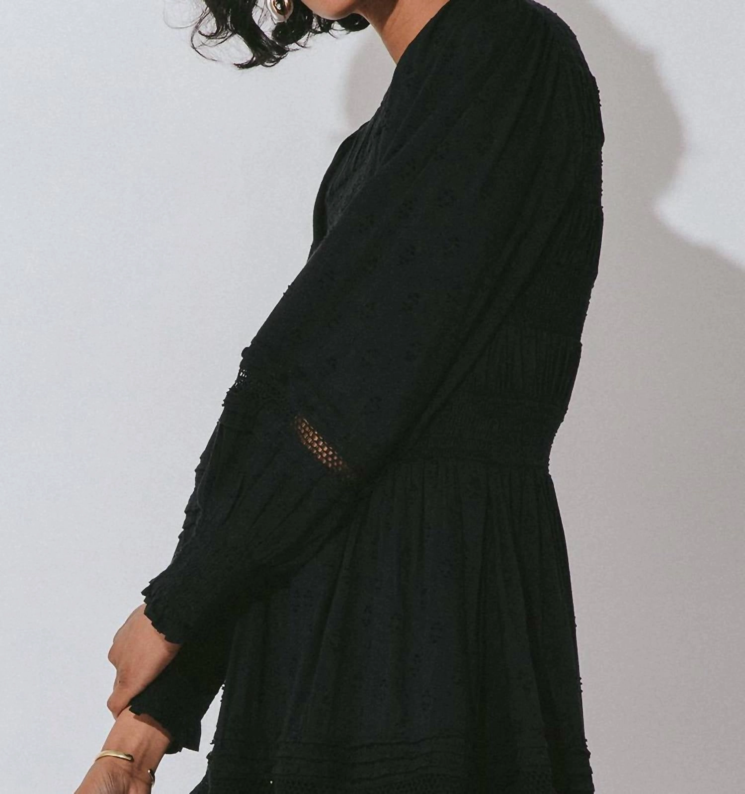 Daniella Mini Dress In Black