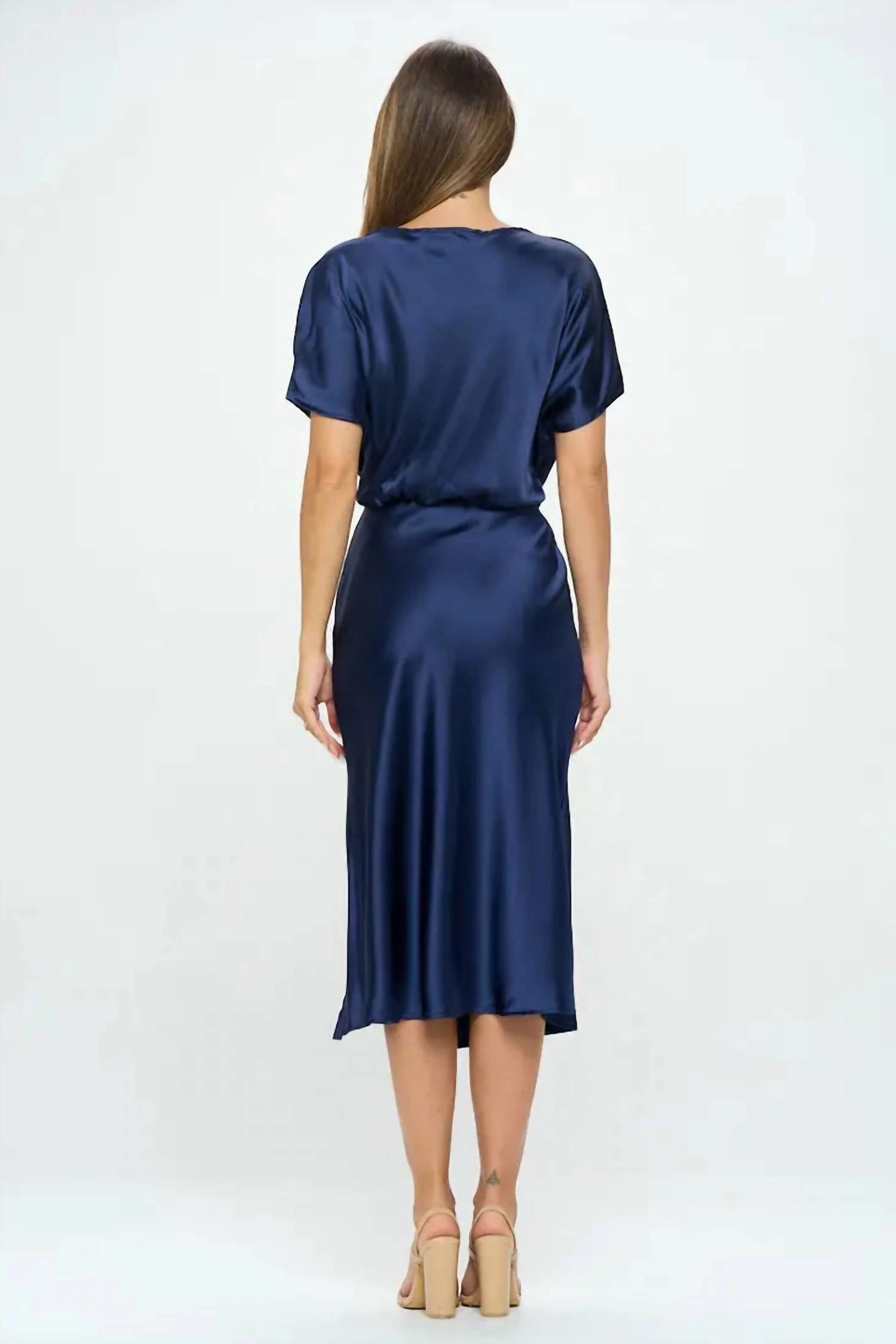 Date Night Dress In Navy