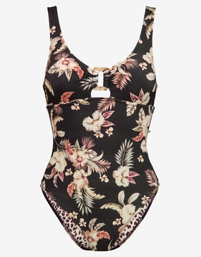 Deep Jungle Swimsuit - Dark Tropics Watercult - Watercult swimsuits sale
