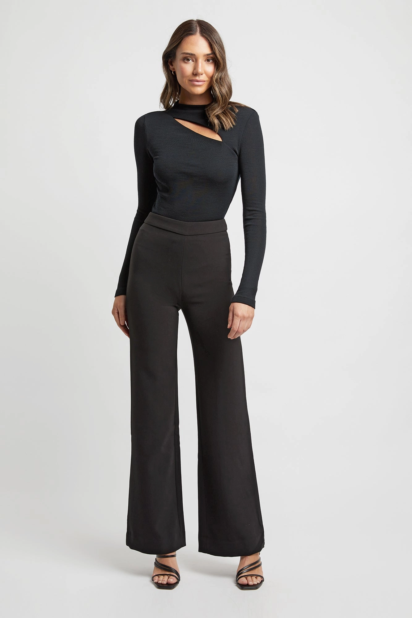 Delta Long Flare Pants womens leggings best offer