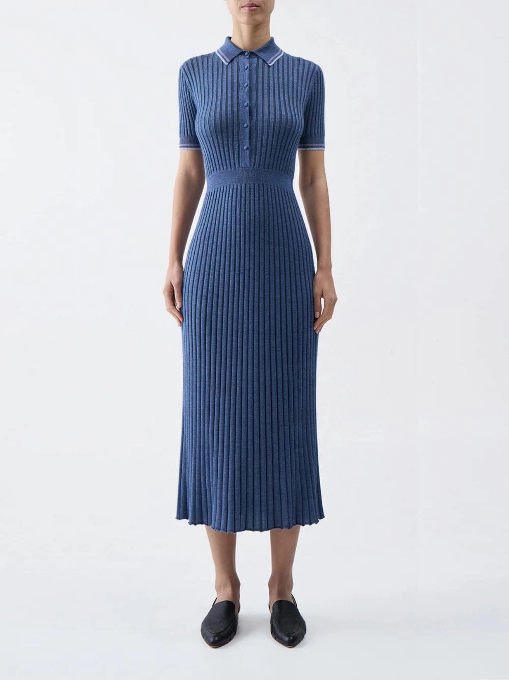 Denim Blue Eyot Knit Dress