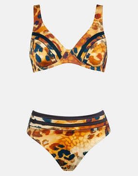 Desert Sunset Underwired Bikini Set Swim Womens - one-pieces cheap