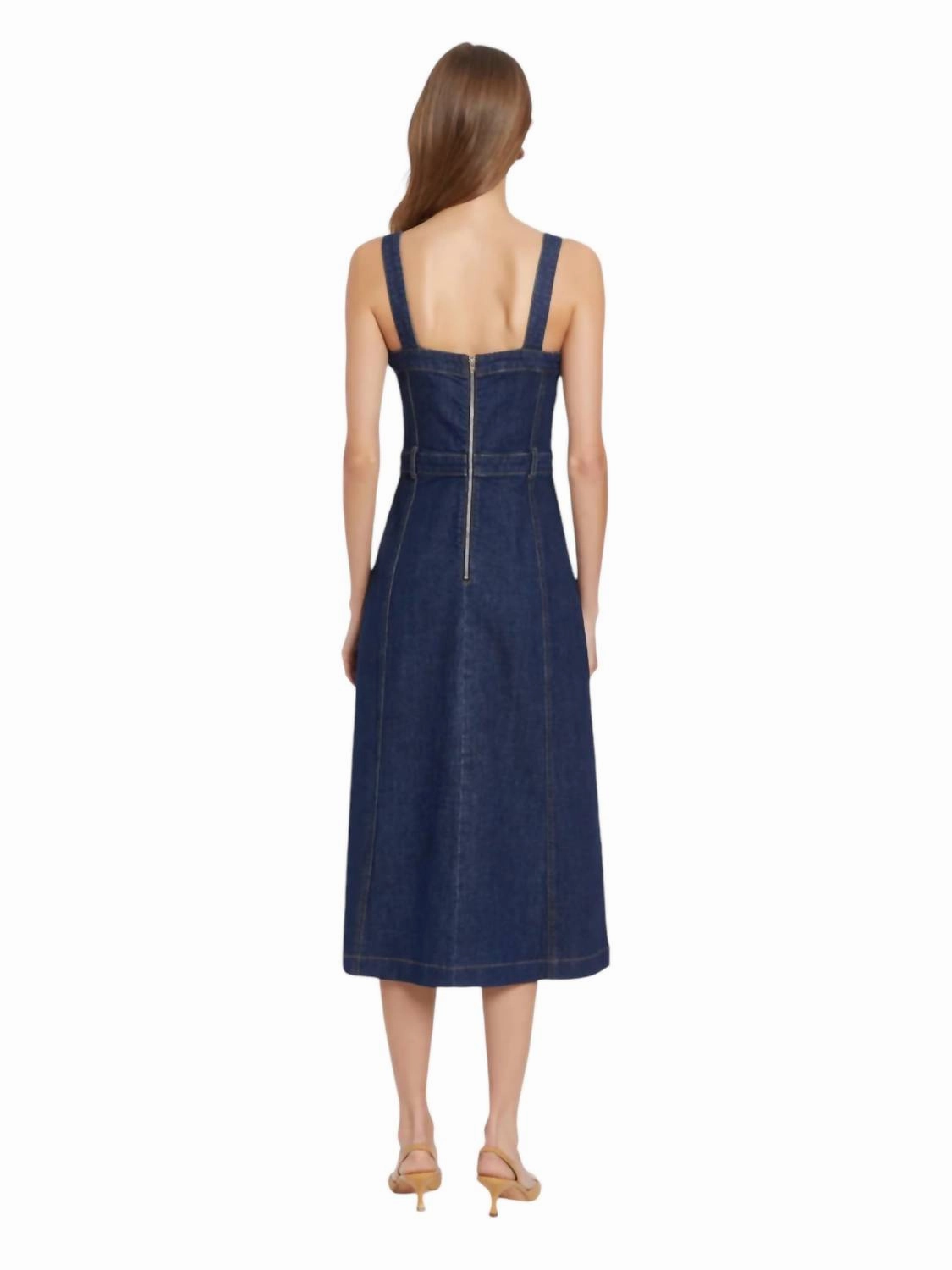 Despina Dress In Heritage Wash