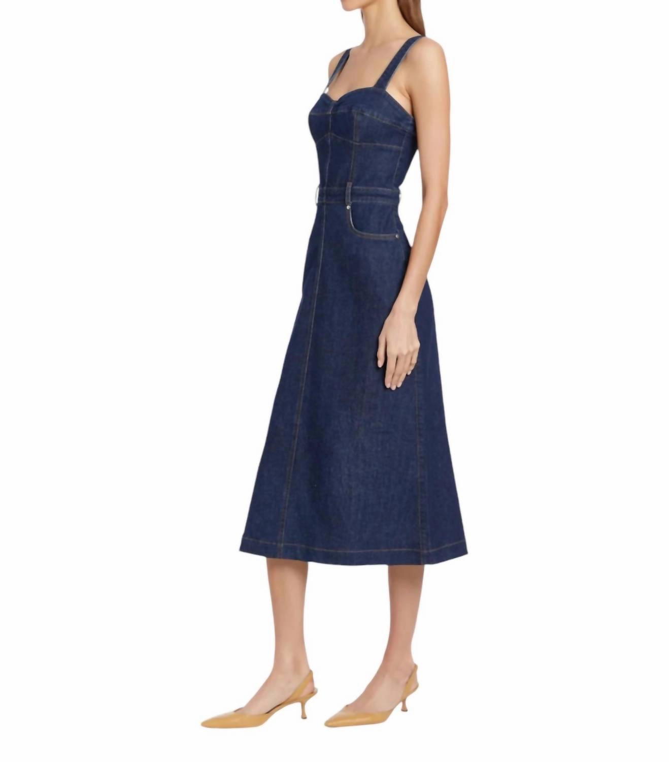 Despina Dress In Heritage Wash