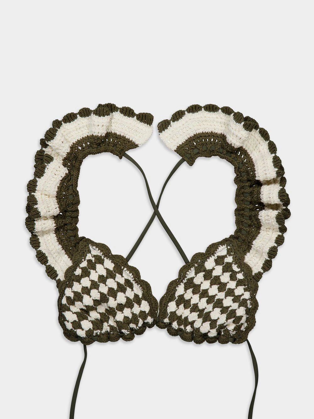 Devi Triangle Crochet Bikini