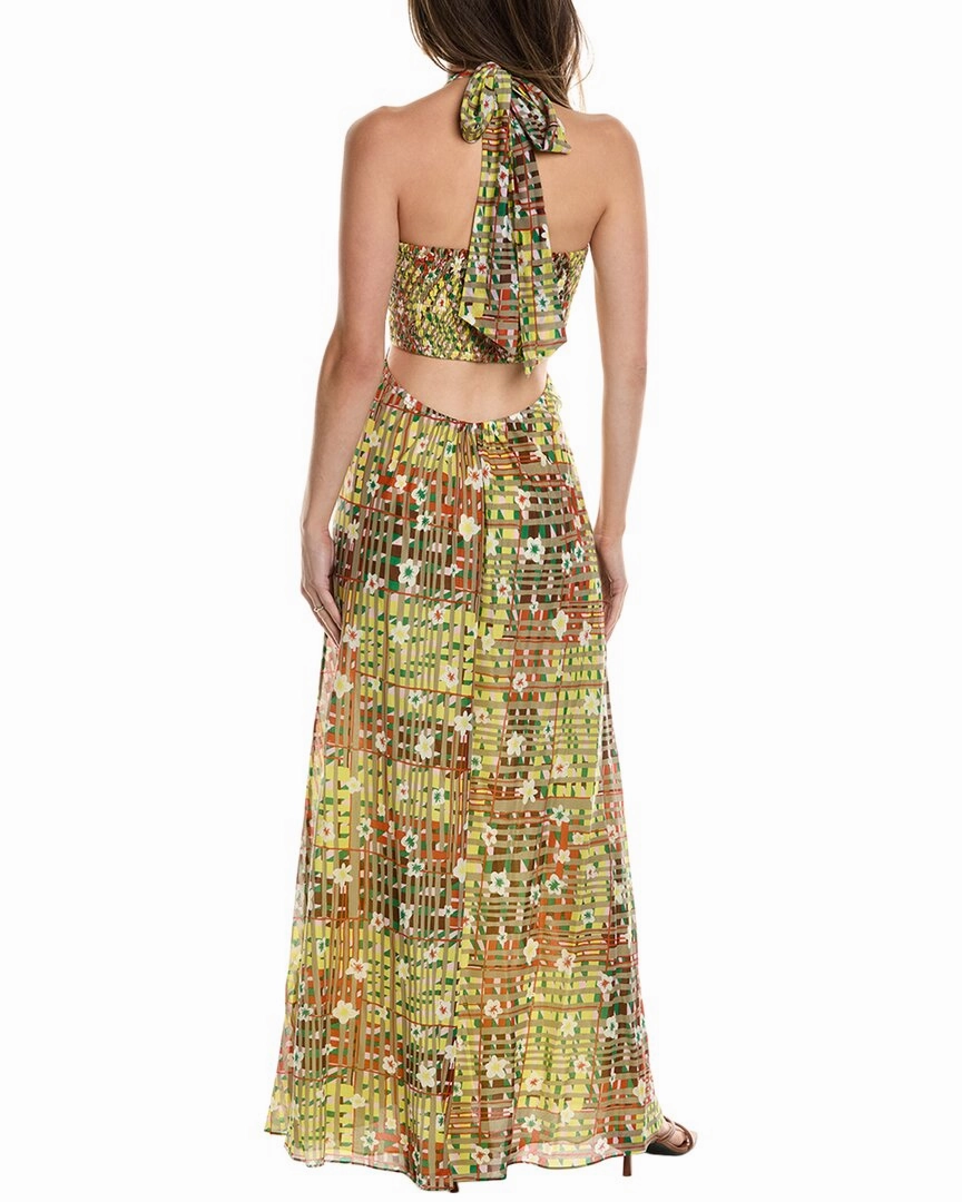 Diane von Furstenberg Ainslina Silk-Blend Maxi Dress