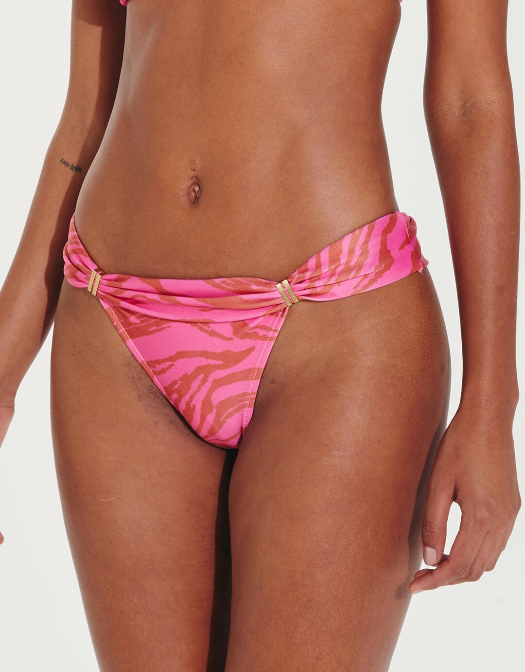 Diani Bia Tube Bikini Pant - Pink ViX Paula Hermanny - ViX swimwear outlet