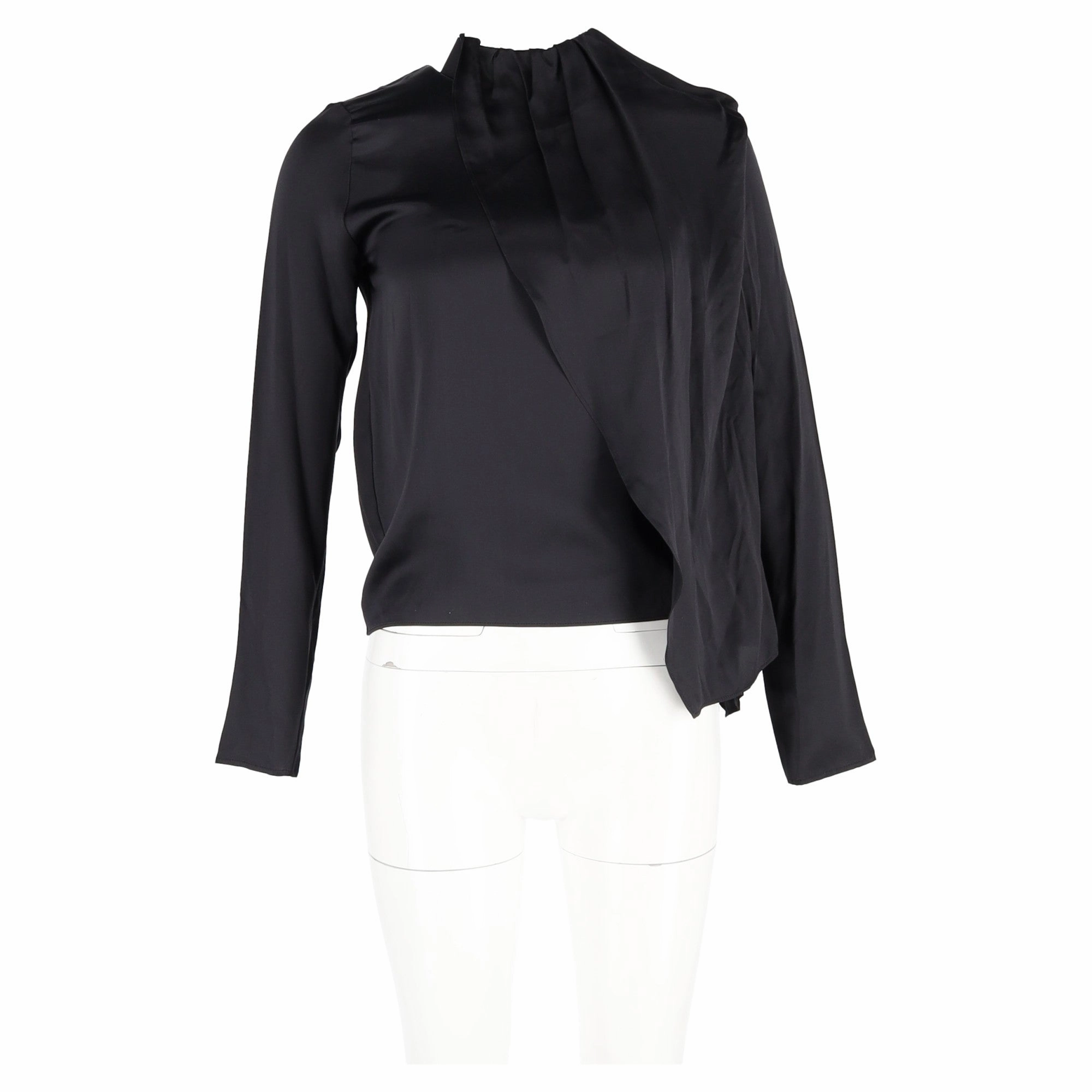 Dodo Bar Or Berna Blouse in Black Silk