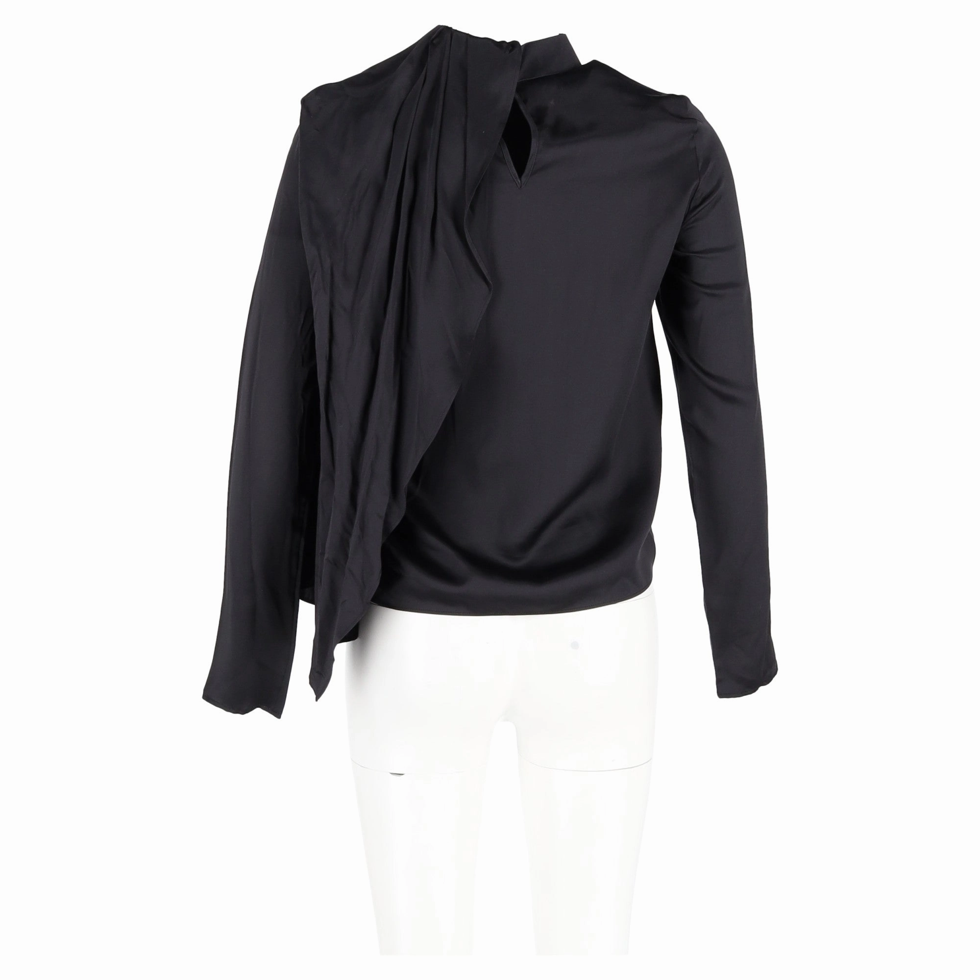 Dodo Bar Or Berna Blouse in Black Silk